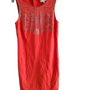 Womens Philosophy Tangerine Body-com Dress• Medium